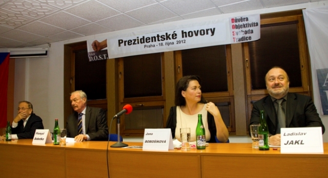 Hovory na pravici VII – Prezidentské hovory – Praha 18. 10. 2012